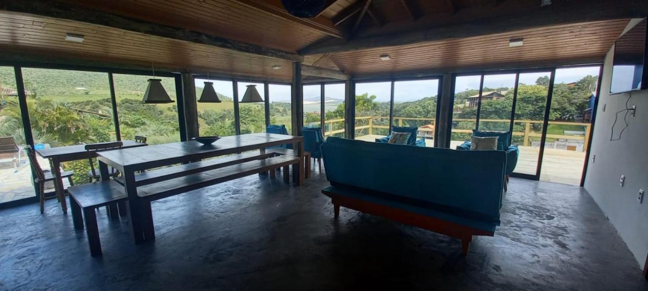 Villa Santorini Praia Do Rosa Com Piscina E Jacuzzi Eksteriør bilde