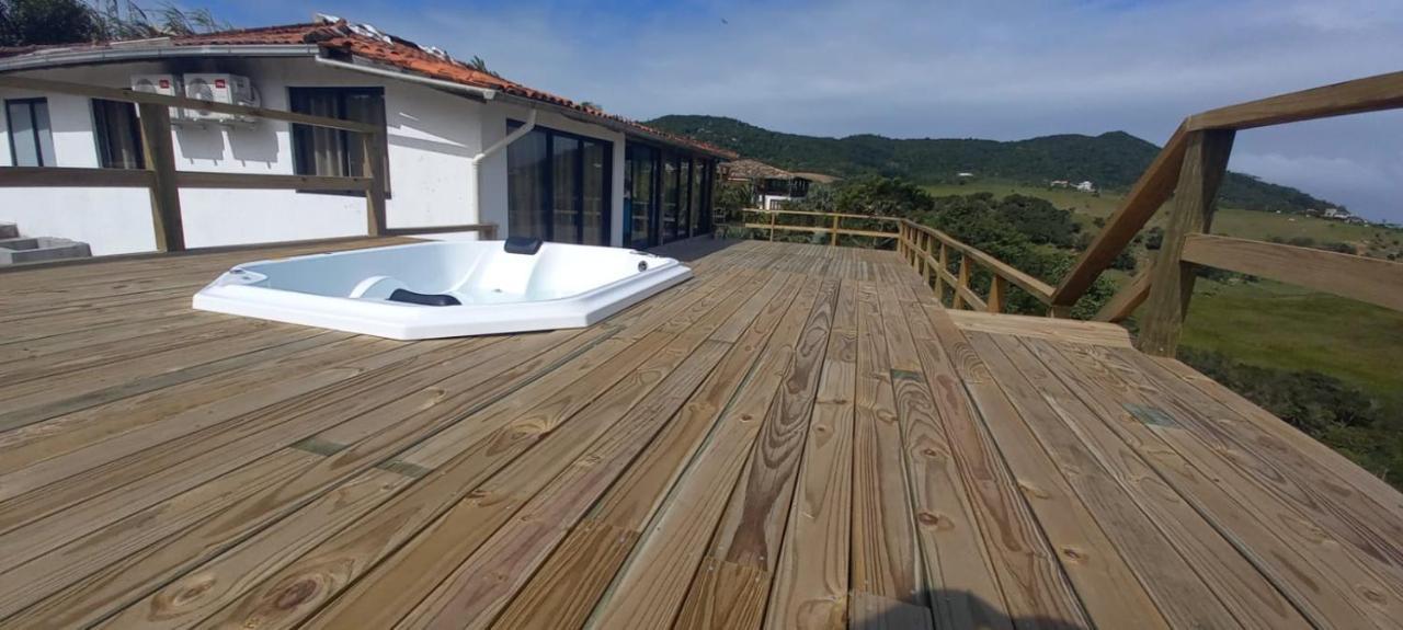 Villa Santorini Praia Do Rosa Com Piscina E Jacuzzi Eksteriør bilde