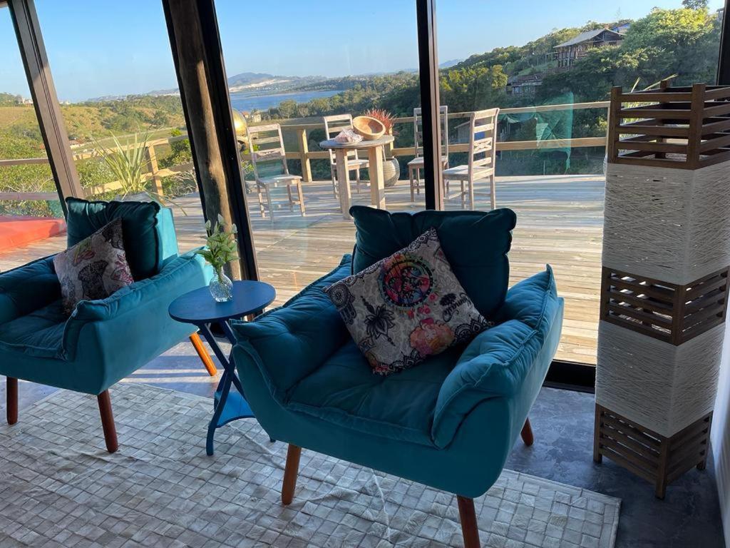Villa Santorini Praia Do Rosa Com Piscina E Jacuzzi Eksteriør bilde