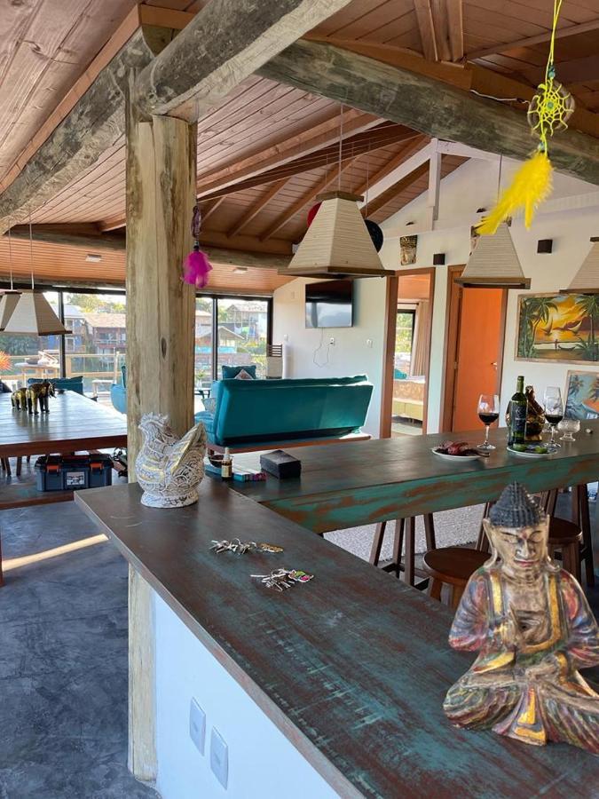 Villa Santorini Praia Do Rosa Com Piscina E Jacuzzi Eksteriør bilde