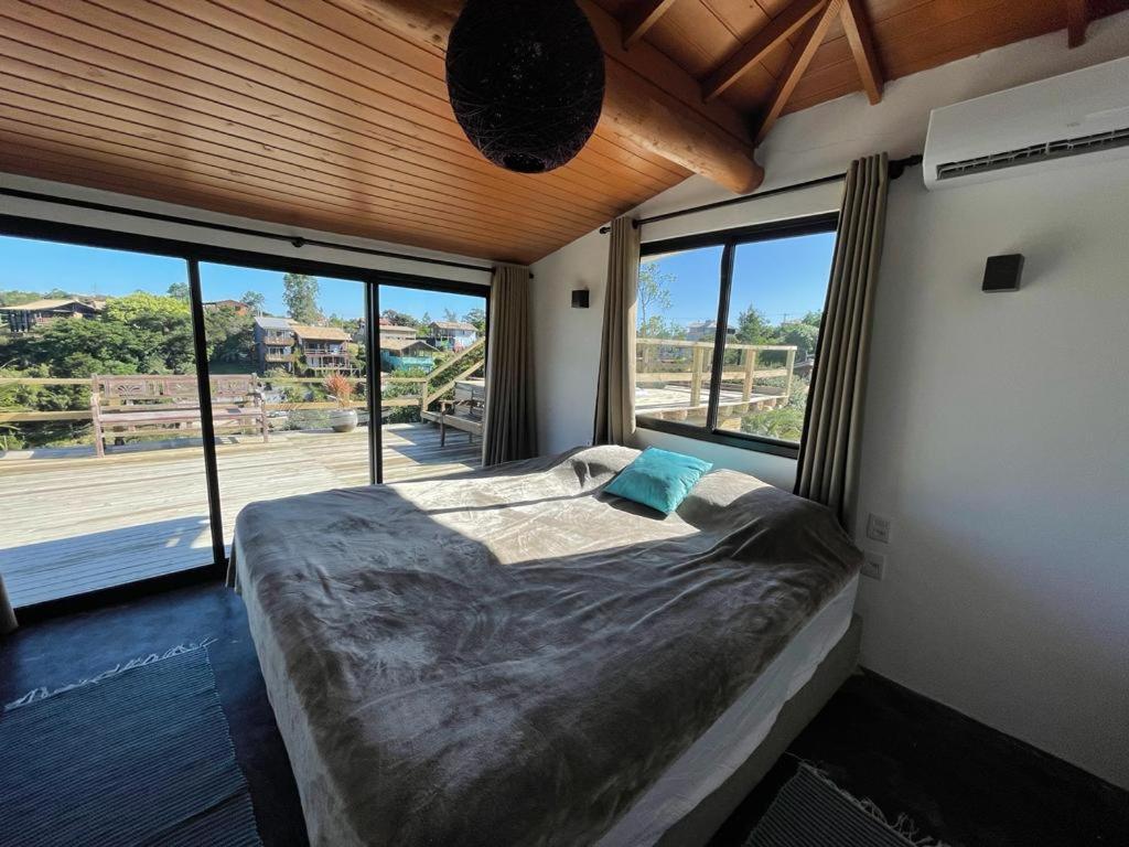 Villa Santorini Praia Do Rosa Com Piscina E Jacuzzi Eksteriør bilde